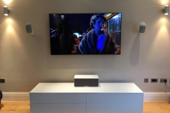 Led-tv-on-the-wall-with-speakers
